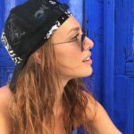 Elçin Sangu Instagram - #nofilter yes blue💙