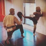 Elden Henson Instagram - 2nd Karate lesson. I love being a dad, I have no idea if I’m any good at it but I fucking love it and I try my hardest. I feel really lucky to be a dad. I admit that it can be really difficult at times, but it’s worth it. It’s totally fucking worth it!!!