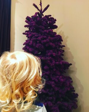 Elden Henson Instagram - This is what happens when you tell a two year old he can pick out any tree he wants before you get to the lot and see what they have.  He is happy. So I am happy...but I also want to vomit a little.