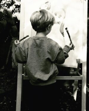 Elden Henson Instagram - My boy, my best friend, my ambidextrous artist.  #cottageenrichmentschool
