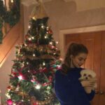 Eleanor Worthington-Cox Instagram - Merry Christmas from the Cox’s and Winnie, who’s too tired to pose after her Christmas dinner... #foodcoma