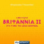 Eleanor Worthington-Cox Instagram - She’s bloody, she’s cranky, she’s drenched, she’s confused, she’s a fish, wait... WHAT?!🐟🦅 Find out what the hell we’re on about TOMORROW when all episodes of #BRITANNIA are available on @skyatlanticuk !!! Hope you’re ready for complete and utter chaos😈 P.S. Make sure to look out for my behind the scenes post tomorrow! ;) #November7 #TimeToLoseControl #mustbetheseasonofthewitch