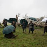 Eleanor Worthington-Cox Instagram - BRITANNIA III IS HERE !!! If you’ve already binged the entire series (like any sane human would), here are some pictures of the mucky little chosen one and lots of people I love to cheer you up… if you haven’t… DO IT NOW. 😈 Oh and keep your eyes peeled for even more cheeky BTS pics to come 👀 #BRITANNIAIII #BRITANNIA3 @skytv @vertigo_films @britannia_tv