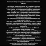 Eleanor Worthington-Cox Instagram – #blackouttuesday #blackouttuesday #blackouttuesday
Black. Lives. Matter.
Important advice provided by @kai_isaiah_jamal