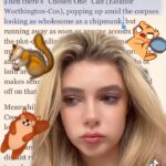 Eleanor Worthington-Cox Instagram - this chipmunk has (finally) just joined tiktok!!! for all kinds of dumb content go follow elle_wc 🙃♥️ #atleastwegotagreatreview #BRITANNIA #BRITANNIA3 #mustbetheseasonofthewitch