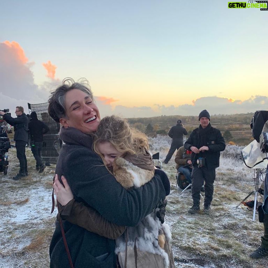 Eleanor Worthington-Cox Instagram - BRITANNIA II IS FINALLY HERE!!! THIS IS NOT A DRILL PEOPLE!!!! All episodes are now available on @skyatlanticuk from TODAY!!!😈⚔️🔮 Here are a few of my favourite #bts moments from the most joyous, chaotic 7 months of my life. No apologies whatsoever for the spam :). I love these people so much. And so many more incredible cast and crew that I can’t fit on this (already very long) post... Thank you for always looking after me, putting up with my crazy ass and for making me wee myself laughing every single day. This show is so special to me, and I’m so proud of what we’ve created. I’m not crying, YOU’RE CRYING😭😭 now go watch series 2, OR ELSE!! #Britannia #TimeToLoseControl