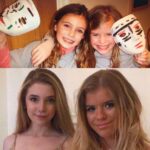Eleanor Worthington-Cox Instagram - Kayla, I didn’t know it was possible at the age of four, but I managed to find someone to grow up with who didn’t just match my strangeness, but topped it. I’m so proud to call you my best friend and to have spent 14 of your 18 years, by your side. We’ve been inseparable since the moment we met and no amount of distance will ever change that, I promise you. Alright, I won’t get soppy anymore, just be mad at me for posting all these photos I found... ok one last thing, I love you, have the best day, drink enough for the two of us. Oh, and happy birthday Twin❤️🔞 @kaylashandley