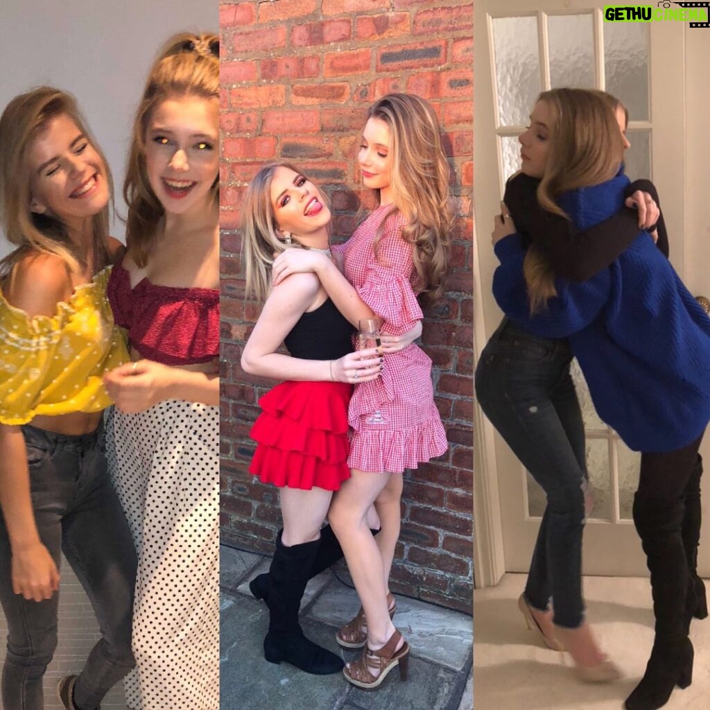 Eleanor Worthington-Cox Instagram - Kayla, I didn’t know it was possible at the age of four, but I managed to find someone to grow up with who didn’t just match my strangeness, but topped it. I’m so proud to call you my best friend and to have spent 14 of your 18 years, by your side. We’ve been inseparable since the moment we met and no amount of distance will ever change that, I promise you. Alright, I won’t get soppy anymore, just be mad at me for posting all these photos I found... ok one last thing, I love you, have the best day, drink enough for the two of us. Oh, and happy birthday Twin❤️🔞 @kaylashandley