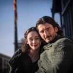 Elena Rivera Instagram - Coming soon… Hugo y Caterina❤️ #LosHerederosDeLaTierra, estreno 15 abril en @netflixes Barcelona, Spain