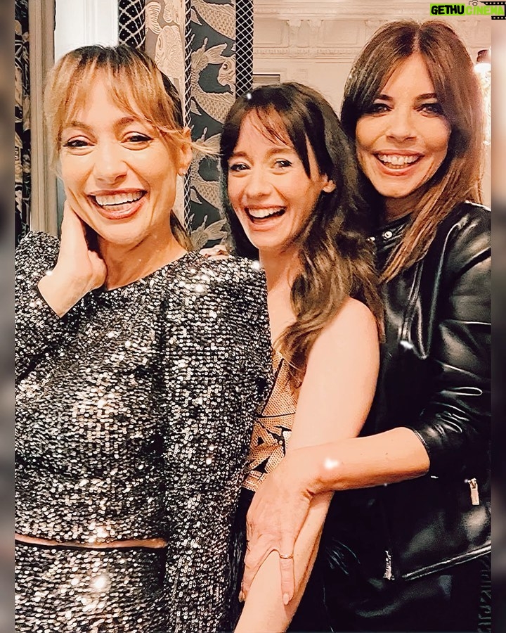 Elena Rivera Instagram - Porque la noche de anoche fue…🥂✨♥️ Gracias, @maribelverdu y @nataliaverbeke❣️❣️❣️ Santo Mauro, a Luxury Collection Hotel, Madrid