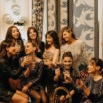 Elena Rivera Instagram - Porque la noche de anoche fue…🥂✨♥️ Gracias, @maribelverdu y @nataliaverbeke❣️❣️❣️ Santo Mauro, a Luxury Collection Hotel, Madrid