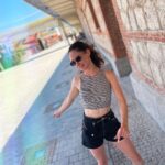 Elena Rivera Instagram – Matadero de calor 🥵