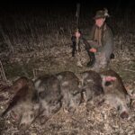 Eliška Štefanicová Instagram - Noc, na kterou se jen tak nezapomene 🤩🐗🐗🐗🐗🐗🌿🌔 #binox#pulsartrailxp50#sellierbellotteam#308win#hunt#hunting#huntinglife#huntingseason#lovehunting#huntinggirl#huntingwoman#outdoorwomen#outdoor#outdoorgirl#girlwhohunt#girlshunttoo#huntress#hunters#hunter#czechhunter#shooting#gamemanagement#myslivost#forest#huntingphoto#instahunt#wildboarhunting#wildboarhuntress#wildboar