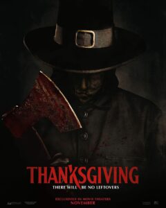 Eli Roth Instagram - This year there will be no leftovers. #ThanksgivingMovie November 17th, only in theaters. All will be carved! 🔪🦃 TEASER TRAILER OUT NOW! Plymouth, Massachusetts