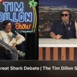 Eli Roth Instagram - @timjdillon , an American hero, and I sit down to solve the shark crisis. Did we do it? Yes or yes. Now available wherever you stalk Tim. To learn more watch my doc #Fin on @streamonmax & @discoveryplus