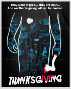 Eli Roth Instagram - One week from today ALL WILL BE CARVED! @sonypictures made these brilliant homage posters to the classics. Do you remember the first time you saw these? A horror movie is never as scary as that very first time you saw it. It’s an experience you enjoy for your entire life , like seeing a great band live or a classic goal at the stadium. People tell me all the time about seeing Hostel in the theater opening weekend. Do not miss this movie on the big screen, the birth of a new slasher happens once a generation. See @thanksgivingmovie in theaters a week from today and you’ll carry that memory with you for the rest of your life.