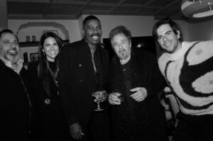 Eli Roth Instagram - A magical night celebrating the one and only @kingofbingo and his brilliant performance in @rustinmovie at the home of @samlev00 & @ashlevinson. It’s an incredible film, don’t miss it on @netflix  So happy to see Coleman having this incredible moment he has worked his life for. 👏🏻👏🏻👏🏻👏🏻 Photos by the amazing @likethejetsons