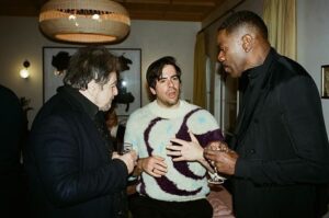 Eli Roth Instagram - A magical night celebrating the one and only @kingofbingo and his brilliant performance in @rustinmovie at the home of @samlev00 & @ashlevinson. It’s an incredible film, don’t miss it on @netflix  So happy to see Coleman having this incredible moment he has worked his life for. 👏🏻👏🏻👏🏻👏🏻 Photos by the amazing @likethejetsons