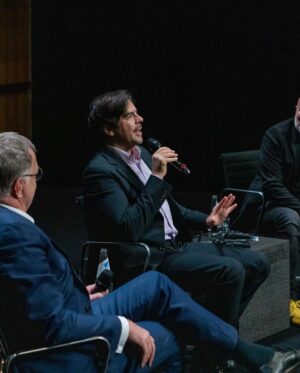 Eli Roth Instagram - Grazie @fondazioneprada @nocturnocinema per una spettacolare serata all'insegna del cinema e della moda. Thank you for an unforgettable night of art, fashion and cinema at the Prada Foundation. We screened @thanksgivingmovie on a double bill with #Pieces to a packed house with a fantastic talk in between the films. A perfect grand finale to the press tour. Thank you to  Manlio Gomarasca, Paolo Moretti, Jean-François Rauger and everyone at the Prada Foundation for making my Director/Suoermodel dreams come true. 📸 @patchtoomeyneri