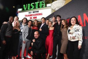Eli Roth Instagram - This was a special one. Too many memories to share in one post, this will take years to process. @jeffrendell and I have been dreaming of this since we were kids. Thank you to our brilliant cast, crew and studios who backed us all the way. As @tomasosanelli said the movie now belongs to all of you. Let’s eat.