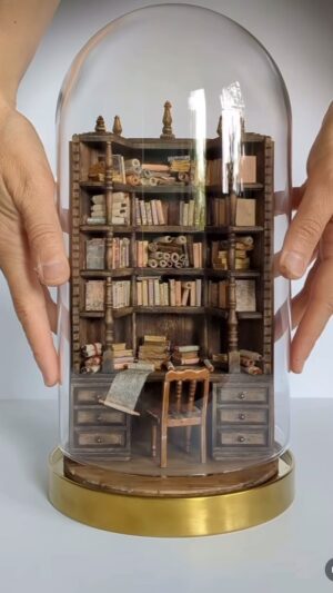 Elif Şafak Instagram - Miniature books in a miniature library in a miniature world…. This beautiful art and video is by @miniatureit #miniatureart #miniaturelibrary #bookshelvesofinstagram #miniatureartist #bookishposts #booksaremagic #diversifybookstagram #literaryfiction #booksarethebestgifts 📚📚📚 minyatür kitaplar minyatür kitaplık minyatür dünya…. #kitaplarınmüptelasıyız #kitaplayaşamak #kitapaşkına