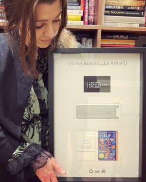 Elif Şafak Instagram - Silver Bestseller Award for The Island of Missing Trees. 

When I first started writing this novel, and I realised  there was going to be a tree at its centre and the tree was going to talk, I was terrified. It was a big risk. If the idea of a “talking tree” did not work, the entire novel could collapse, but I wanted to take this literary risk because I kept hearing the voice of the fig tree inside my head and inside my heart, day and night, and I believed in her, and I wanted to honour the stories of nature, alongside the stories of human beings, both joyful and painful. So for me, this is not an award about “best selling”, it’s not about numbers. For me it primarily means that the voice of the fig tree touched the hearts of many others and for that I am deeply grateful. #theislandofmissingtrees #booksarethebestgifts #writersandpoets #womenwhowrite #literaryfiction #fictionwriters #booksbooksbooks #elifshafak #bookclubstagram #readinguk #readwithme #booksuggestions 📚📚📚 romanım #kayıpağaçlaradası İngiltere'de Gümüş Edebiyat Ödülüne layık görüldü, çok teşekkür ediyorum bilhassa okurlara