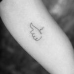 Elijah Canlas Instagram - Remember when you’d always joke about wanting to get a full sleeve of tattoos, JM? Tapos sasakyan ko yung pagbibiro mo kay mom until she gets pissed and tells us to not go home if we do push through with it. Guess what? Kuya Jerom and I just got tatted today. We even brought Iya with us. Mom’s fine with it now. She actually wants to get one herself. Even Dad wants to get tatted now. Pero siyempre tungkol sa’yo ang design. Your favorite thumbs up pose with your name enlaced on it designed by ate Zia. Our cousins also got the same design marked on them. Matching kami lahat. I want you with me forever and always. We all do. I can’t believe it hasn’t even been a month. Thank you for being my strength. I miss you so much it hurts. Pero kaya ito ni kuya. Kaya namin ito. We love you more than anything, JM! Habang buhay. Habambuhay.