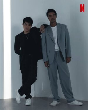 Elijah Canlas Instagram - The chemistry is chemistry-ing! And according to Zanjoe and Elijah, it was instant. They bonded as bros from the very first look test. 

“Pinagawa sa amin yung jab, jab, straight [scene], and parang happy na agad is direk nung nakita niya paano kami mag-adlib on the spot, paano namin ginawa ’yung Joma and Jayjay characters,” Zanjoe reveals. 

Adds Elijah, “And honestly, it’s hard not to like this guy. Sobrang vibe talaga kami and [’yung] tiwala. It’s our first time to work together pero yung tiwala lang din niya with a younger actor like me, to fulfill my role.” 

Catch more of Elijah Canlas and Zanjoe Marudo's chemistry in Keys to the Heart, now playing on Netflix 🎹🥊

📷: @borgyangeles

#ZanjoeMarudo #ElijahCanlas #KeysToTheHeart #Netflix