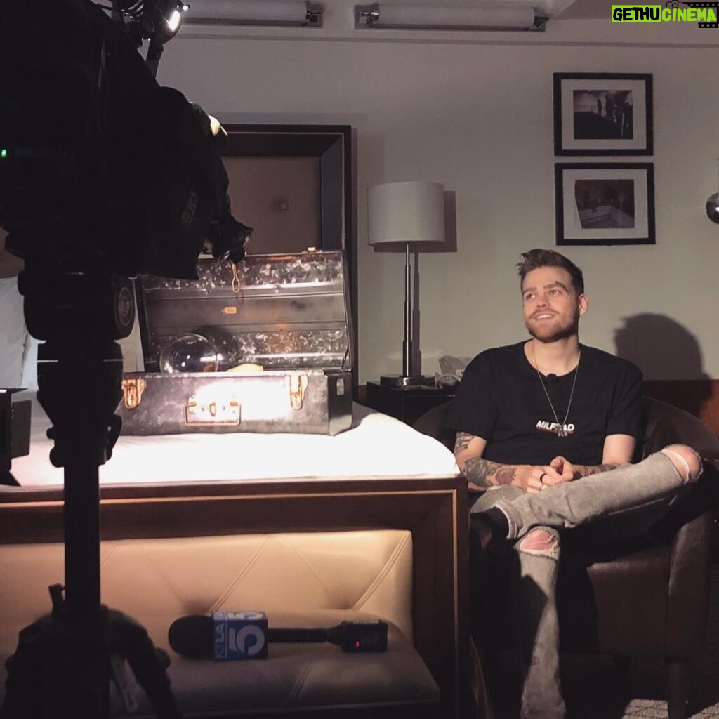 Elijah Daniel Instagram - Staying in room B340, the most haunted room on The Queen Mary that hasn’t been rented out in over 30yrs. Livestreaming all night on instagram starting at 11pm PST. Catch our interview tonight on KTLA.