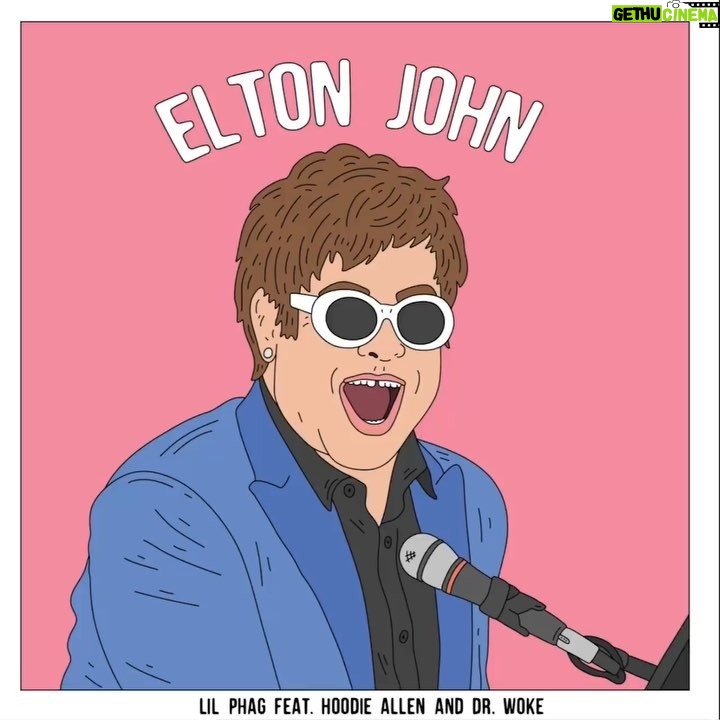 Elijah Daniel Instagram - LIL PHAG - ELTON JOHN ft @hoodieallen & @therealsamf COMING FRIDAY, 12/1.