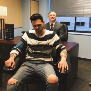 Elijah Daniel Instagram - am i really gay? we’ll find out tomorrow when christine and i go on the fucking maury show and do a lie detector test to prove we’re a REAL HETEROSEXUAL COUPLE