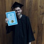 Elijah Daniel Instagram - WE DID IT. WE GOT OUR PhD’s. THEY SAID WE WERE TOO DUMB BUT GUESS WHAT BISH WE GRADUATES!!!!! 🖤🖤🖤 @awstenknight Los Angeles, California