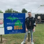 Elijah Daniel Instagram - ahead of pride month Trump’s administration put a ban on embassy’s flying pride flags. so as of today, I am now the owner of Hell, Michigan. I bought the whole town. And my first act as owner, I have renamed my town to Gay Hell, MI. The only flags allowed to fly are pride.