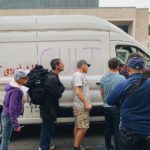 Elijah Daniel Instagram - #CULTforGOOD trucks running in San Diego neighborhoods delivering 25,000+ necessities to the homeless (& the pups too). people already knew about the trucks & were so excited 🥺 Sacramento & SF next, then the nation CULTforGOOD.com San Diego, California