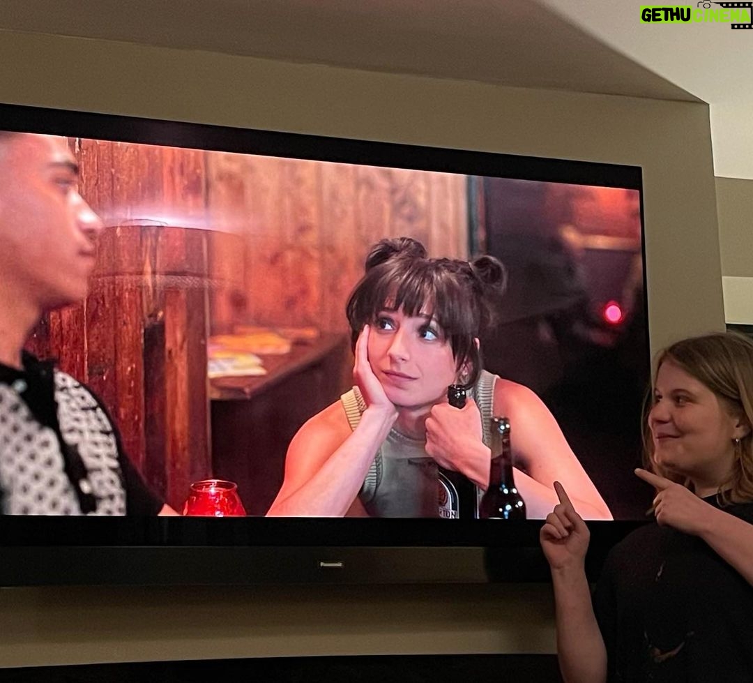 Eliot Salt - 67.2K Likes - Hello hello and thank you for the lovely messages about Fate and Terra- some top qual BTS to follow if you’re into that…But most IMPORTANTLY…Second slide is me pointing at my favourite scene in the show, because the song playing in it is my incredible, GENIUS little sister @nancysalt and her band @_adult_fiction_ and I could not be prouder or more delighted that you can all download it anywhere you like to get your songs RIGHT NOW!!!!!!
Swipe again to hear a bit of it
Swipe again to see a cool pic of the band
Swipe AGAIN to see me and Nance and some cute dogs as a bonus