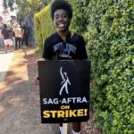 Elisha Williams Instagram - Choices today will shape your tomorrow. What are you doing today? I joined my fellow peers on the picket line. #Strike #Solidarity #sagaftra #Dare2Dream