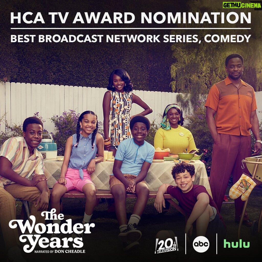 Elisha Williams Instagram - Thank you for the nomination! Very excited for everyone @wonderyearsabc #HCATVAwards Dare2Dream