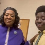 Elisha Williams Instagram - “Importance of Preparation” I am so appreciative that I got a chance to work with the legendary @mspattilabelle she’s a sweetheart I appreciate all of your love and wisdom thank you! You don’t want to miss this weeks Episode of the @wonderyearsabc at 9/8c on ABC! #WonderYears #WilliamsFamily