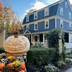 Elizabeth Gillies Instagram – Thank you, @whitebarnauberge for making my autumn dreams come true. Can’t say enough about our experience, it was truly one of my favorite stays of all time. If only I could’ve figured out a way to bring that glorious 1,600 lb pumpkin home with me. Next time 🍁