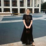 Elizabeth Gillies Instagram – Beautiful night at the @nycballet with @kristinmcnamara & @reformation 🩰🖤 David Koch Theater, New York City Ballet