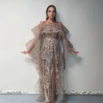 Elizabeth Gillies Instagram - You’re probably sick of looking at gowns but I get to wear this piece of art in Friday night’s episode so I’m sharing anyway🤍