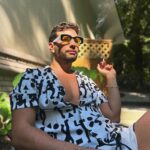 Elizabeth Gillies Instagram - Off you go, June! Highlights include: spending long overdue time with my sons @mattbennett & @zachsang, marveling at @rafaeldlf’s poolside apparel, seeing Tears For Fears, taking a single photo in a hotel room I booked for 3 nights but never stayed in because they wouldn’t let me cancel and directing my 2nd episode of Dynasty which included a sex scene that I was also IN (hence slide 7). It’s been a month!