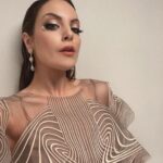 Elizabeth Gillies Instagram - You’re probably sick of looking at gowns but I get to wear this piece of art in Friday night’s episode so I’m sharing anyway🤍