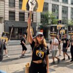 Elizabeth Gillies Instagram - We need change. So many SAG/AFTRA members are fighting just to make a living wage. I stand in solidarity with my fellow union members. We will march until we get a fair deal. #sagaftrastrong #unionstrong