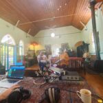 Ella Hooper Instagram - Just learned that one of my long time helpers, collaborators, music family, Dan Coreless has passed. The @wickstudios and @wicked_dan have been a part of mine and Jesse’s musical journeys for many years, from KH to the Verses to Small Town Temple. Dan came up to Violet Town to record Mum and JoJo’s backing vocals, what feels like not that long ago. Big hearted, open minded, incredibly accomplished kind fun and ambitious person, Dan was. He seemed to be able to turn his hand to anything. And was always there to answer my random ‘can you help with this??’ calls over these years, for that I’m extremely grateful, and I’ll miss his energy very much. Have a cuppa with mum on the porch for me, Dan. And I’ll see you all again, one day. Xx #thankyou #musicfamily #thewick #smalltowntemple #fuckyoucancer