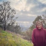 Ella Hooper Instagram - Climbed a mountain and we turned around.. Don’t know what I’d have done without nature, the bush and my bush lovin buddy these last few years hey? Nature shapes, trees and granite, clouds and kookaburras.. taking in the icy morning air and the last strains of sunrise. Pretty great way to start the day.. ⛅️ #mountaintherapy #godpatch #pastoralpanarama #bushkidssticktogether