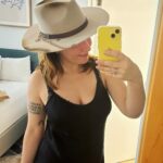 Ella Hooper Instagram - Who gets spoiled sometimes..? Me! When in Townsville I was gifted this STUNNING piece of wearable art by talented and lovely local maker, @hats_on_country ~ I am in LOVE with it! Thank you Letishia! I’ve been a fan of her designs for a while and when she saw I was coming to town she made me up a cream custom hat with her beautiful designs burnt in.. and dropped it off to me! I’m proud to be rocking such a cool grassroots business and so excited about the future of slow, ethical, local fashion, which I often bang on about. And what if indigenous fashion and designers were at the forefront of THAT!? Ooh ee! Yes please! Check out @hats_on_country and Letishia’s work, it’s absolute hot (hat) tip for those topper lovers among us. I got so many compliments on the streets of Townsville and Cairns. Want a compliment? Buy a hat. It’s nuts. (Oh, bonus exploration of my fave little FNQ cafe - @thehoipolloicafe Townsville) Xx #gifted #grateful #coffee and #hats = #happyHoops
