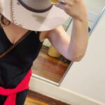 Ella Hooper Instagram - Who gets spoiled sometimes..? Me! When in Townsville I was gifted this STUNNING piece of wearable art by talented and lovely local maker, @hats_on_country ~ I am in LOVE with it! Thank you Letishia! I’ve been a fan of her designs for a while and when she saw I was coming to town she made me up a cream custom hat with her beautiful designs burnt in.. and dropped it off to me! I’m proud to be rocking such a cool grassroots business and so excited about the future of slow, ethical, local fashion, which I often bang on about. And what if indigenous fashion and designers were at the forefront of THAT!? Ooh ee! Yes please! Check out @hats_on_country and Letishia’s work, it’s absolute hot (hat) tip for those topper lovers among us. I got so many compliments on the streets of Townsville and Cairns. Want a compliment? Buy a hat. It’s nuts. (Oh, bonus exploration of my fave little FNQ cafe - @thehoipolloicafe Townsville) Xx #gifted #grateful #coffee and #hats = #happyHoops