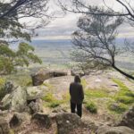 Ella Hooper Instagram - Climbed a mountain and we turned around.. Don’t know what I’d have done without nature, the bush and my bush lovin buddy these last few years hey? Nature shapes, trees and granite, clouds and kookaburras.. taking in the icy morning air and the last strains of sunrise. Pretty great way to start the day.. ⛅️ #mountaintherapy #godpatch #pastoralpanarama #bushkidssticktogether