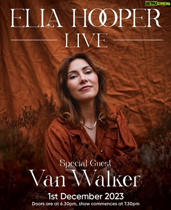 Ella Hooper Instagram - The Amazing!! Ella Hooper is back FRIDAY, 1ST DECEMBER , 2023 Tickets: $42 Door: $45 🎟️ Palais-Hepburn.com Dinner & Show: Limited Tickets available. Genre: Indie, Pop Rock, Country About: Ella Hooper was still a teenager when she burst onto the Australian music scene – Unearthed by Triple J when she was just 13, Ella scored her first number one with the single ‘Mascara’ on her 17th birthday. And at 18, she became the first woman to be awarded APRA’s Songwriter of the Year. After releasing three hit albums with Killing Heidi, Ella embarked on a solo career. Her forthcoming album, Small Town Temple – written in her hometown of Violet Town – has been hailed as a new beginning, showcasing Ella’s deeply personal songwriting. After a multitude of gold and platinum records and four ARIA Awards, Ella remains committed to her craft. As she sings on Small Town Temple: “Still strong, still on a mission.” #supportlivemusic #supportmusicians #supportlocal #cocktails #palaishepburn #dinnerandshow #winebar #modernaustraliancuisine #barfood #entertainment #performance #music #countryvictoria #musicvenue #daylesfordmacedonranges #hepburnsprings #visitmacedonranges #daylesfordmacedonlife #discoveringdaylesford #dayelsford #musicvictoria #thealternativegigguide #visitvictoria #daylesford #seevictoria #yourhappyspace #visitmelbourne #visitdaylesford
